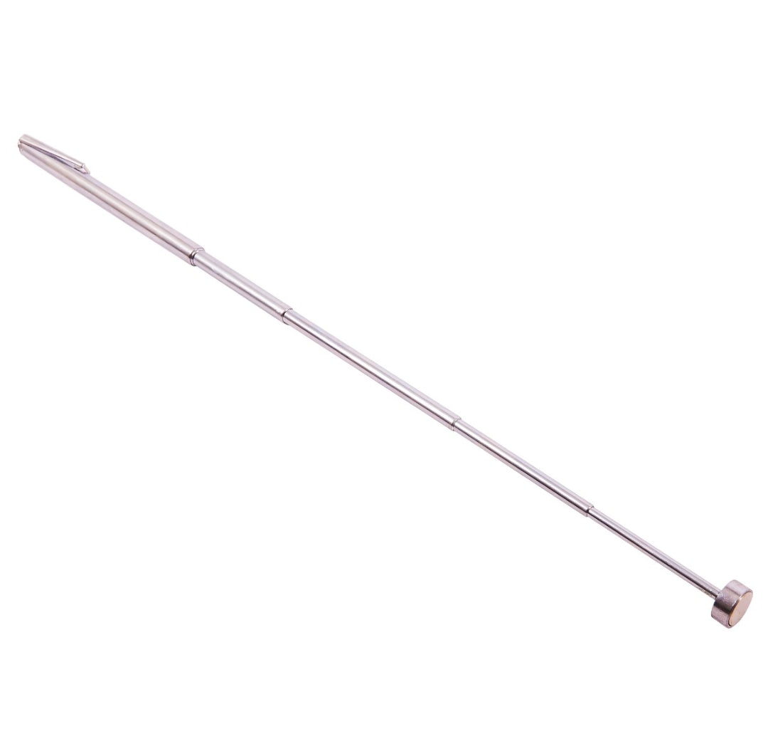 Outil de ramassage magnétique télescopique Amtech – Capacité de levage de 3,5 kg (8 lb)