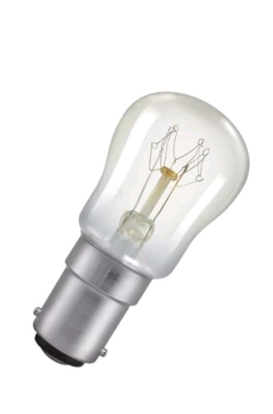 2 x 15w SBC PYGMY BULBS 2800K WARM WHITE DIMMABLE - APPLIANCE LAMP 100 lm 1000hr