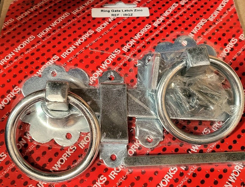 IRGZ - Ring Gate Latch Zinc