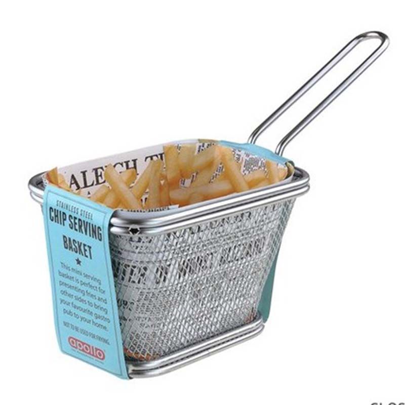 Panier de service Apollo rectangulaire pour frites
