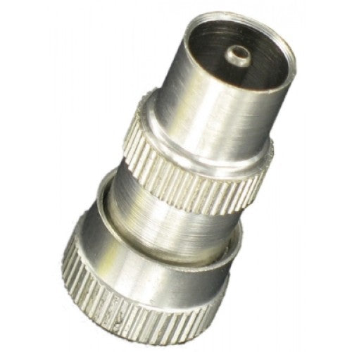 COAXIAL PLUG ( PACK OF 2) MALE