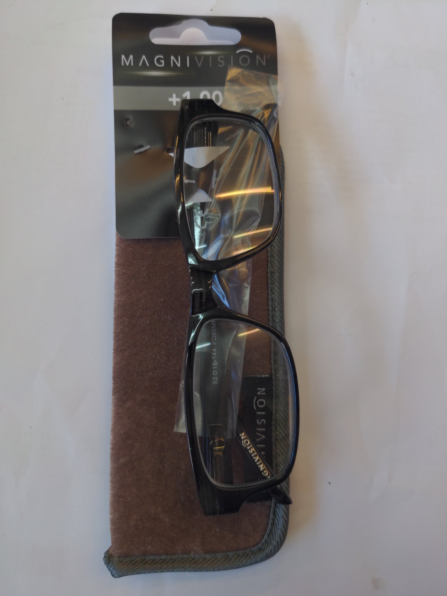 Lunettes de lecture avec étui +1,00