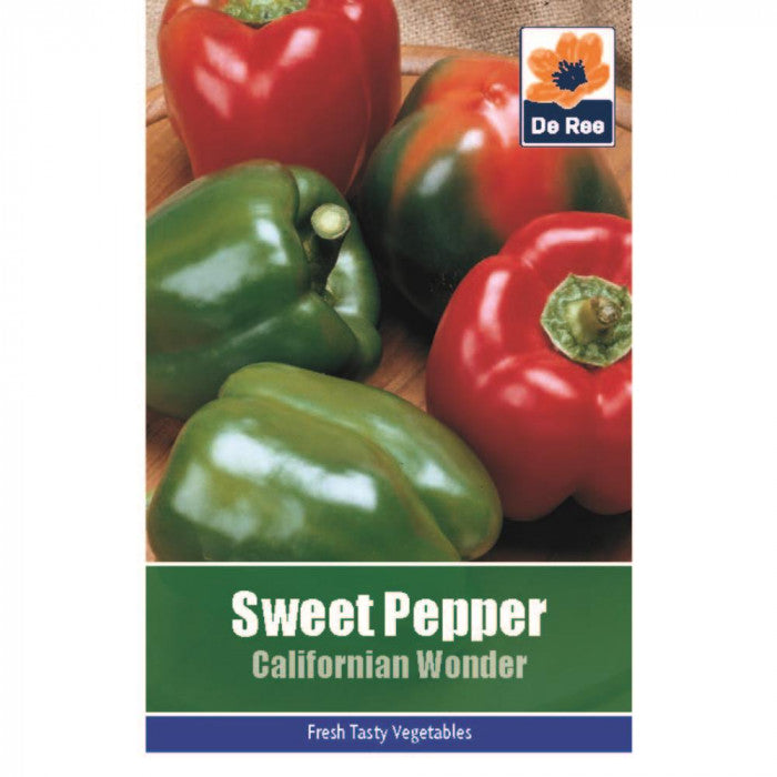 Graines de Poivron Doux Californian Wonder De Ree