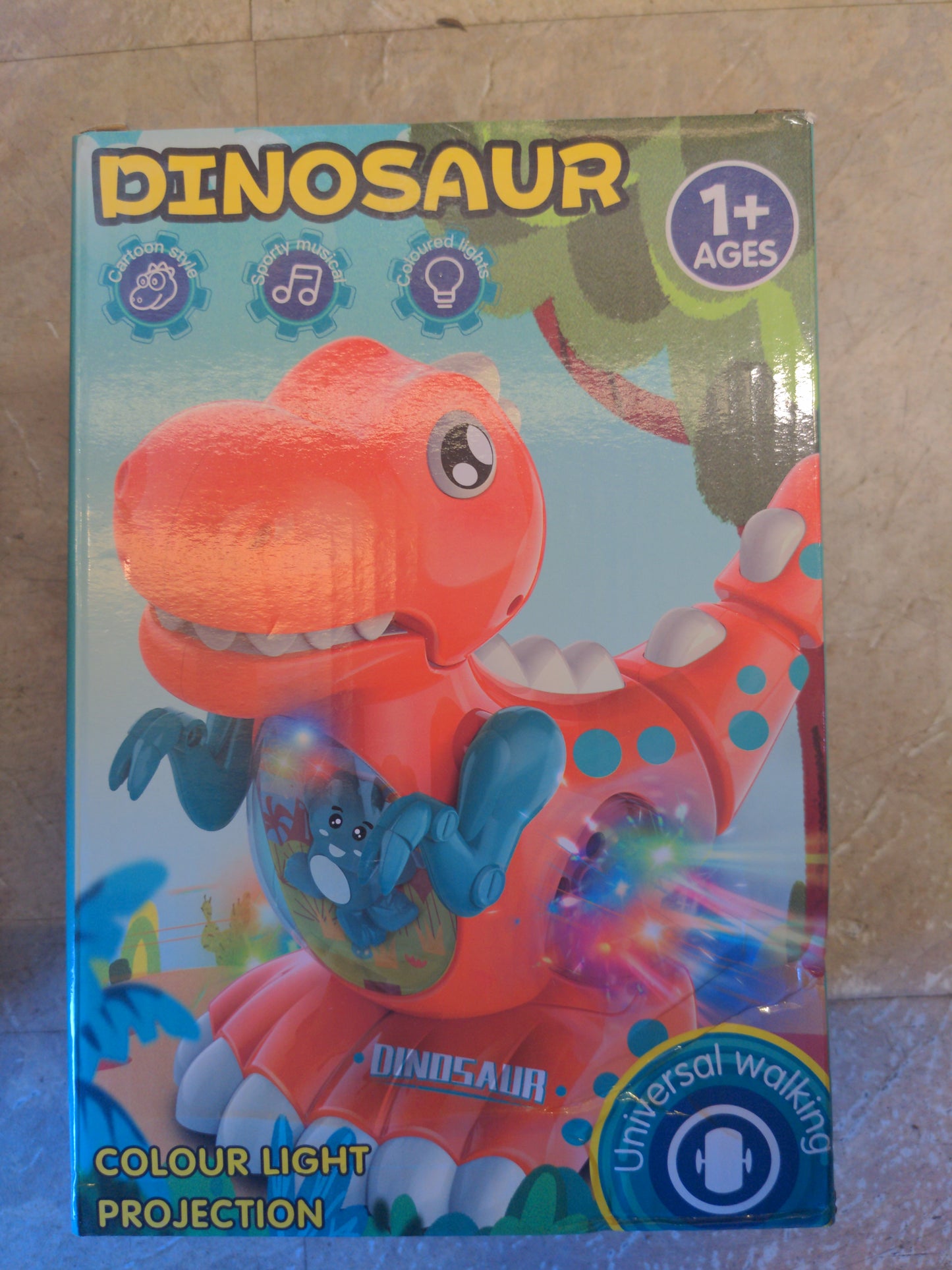 Dinosaur Colour Light Projection