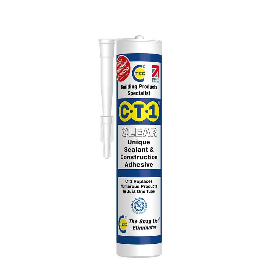 C-Tec CT1 Sealant & Adhesive 290ml Clear
