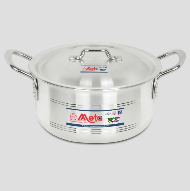 Marmite de cuisson Meta en aluminium 30cm 11,5L