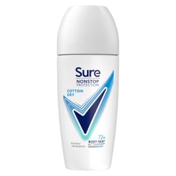 Sure Protection Non-Stop Anti-Transpirant Roll-On Cotton Dry 50ml