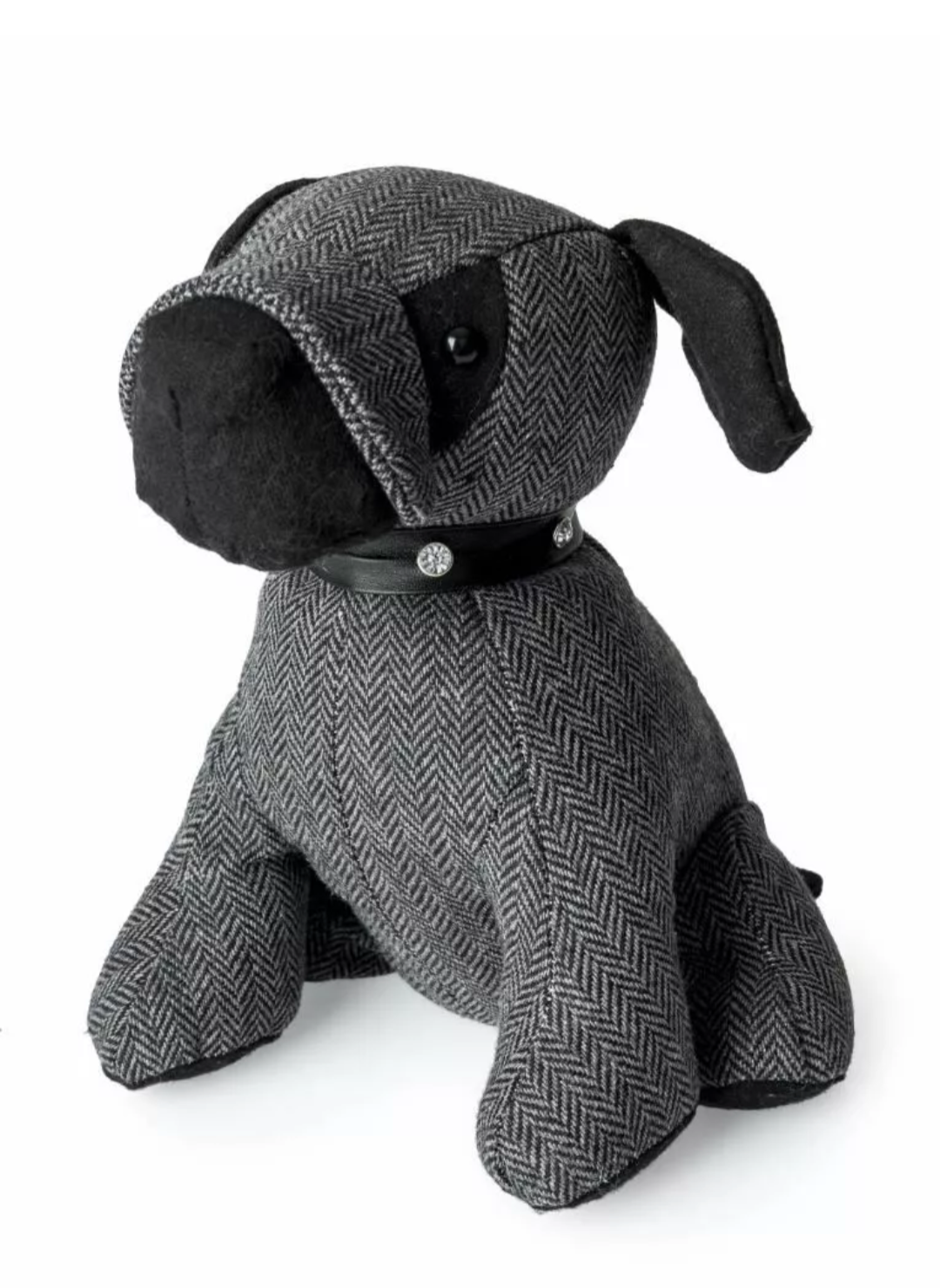 BLUE CANYON GRIS ET NOIR MAX DIAMANTE ARRÊT DE PORTE POUR CHIEN CUISINE SALLE DE BAIN MAISON