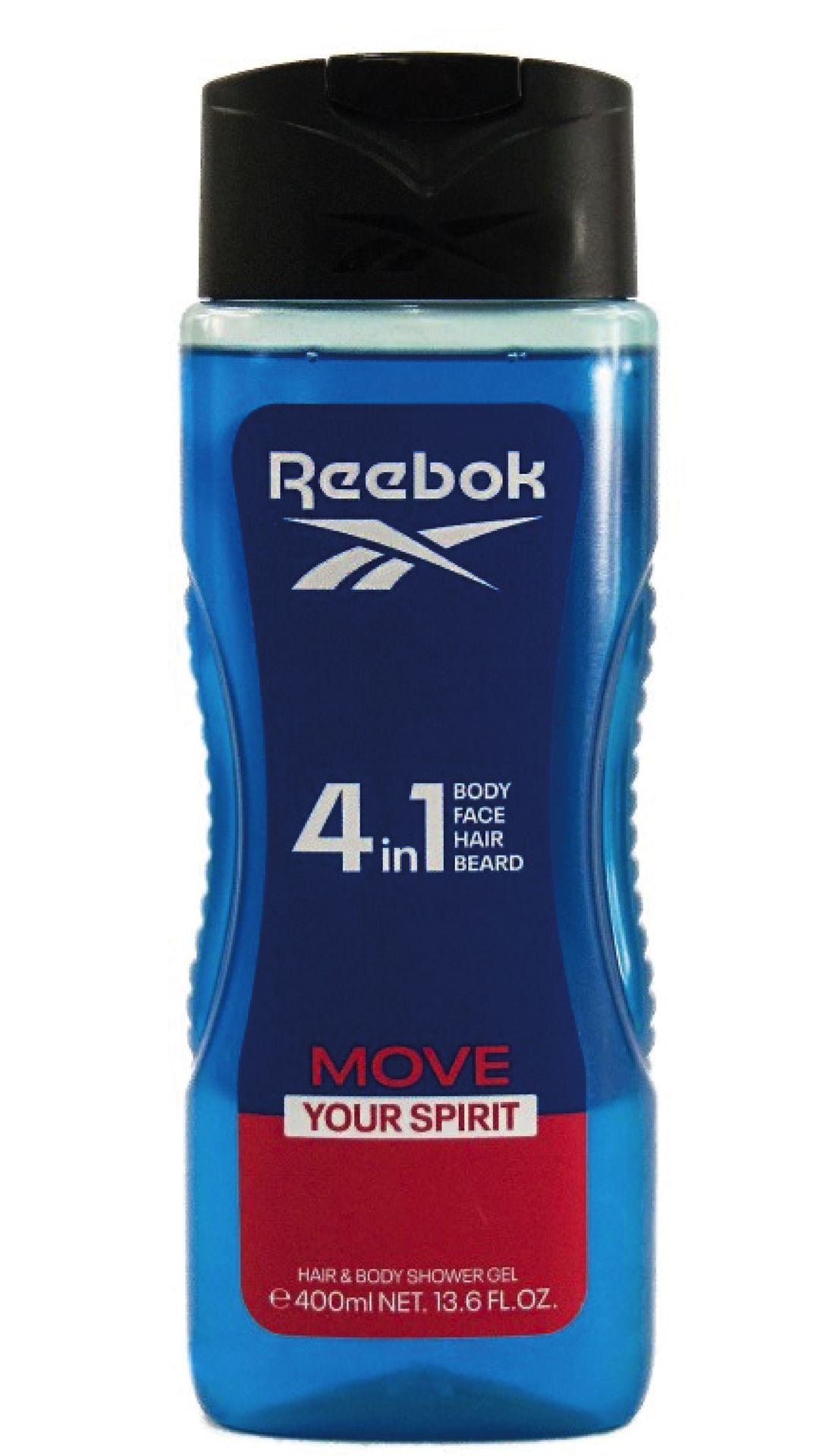 Reebok 4-in-1 shower gel Move Mas - 400ML (Move your Spirit)