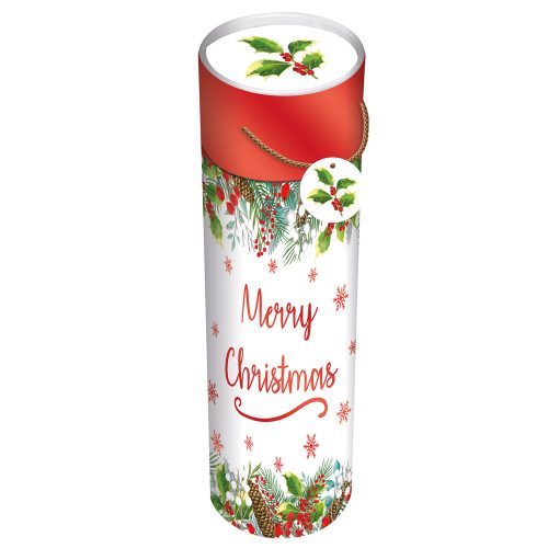 Tube de bouteille de Noël traditionnel
