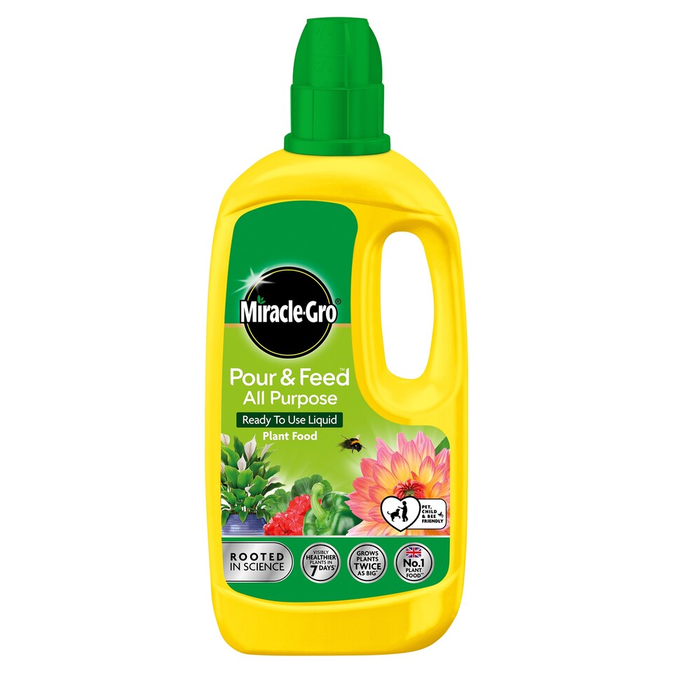 Miracle-Gro Pour & Feed All Purpose Liquid Plant Food 1L