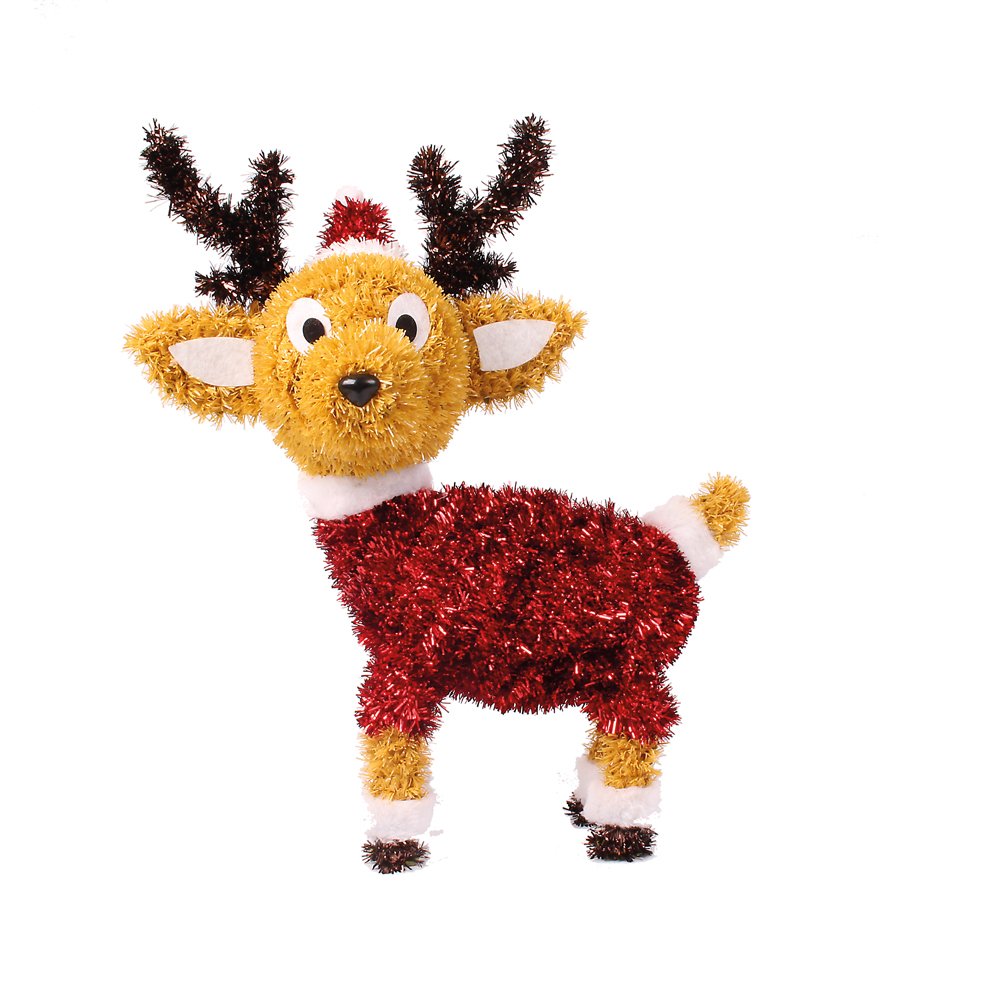 Christmas Tinsel Decs - Reindeer
