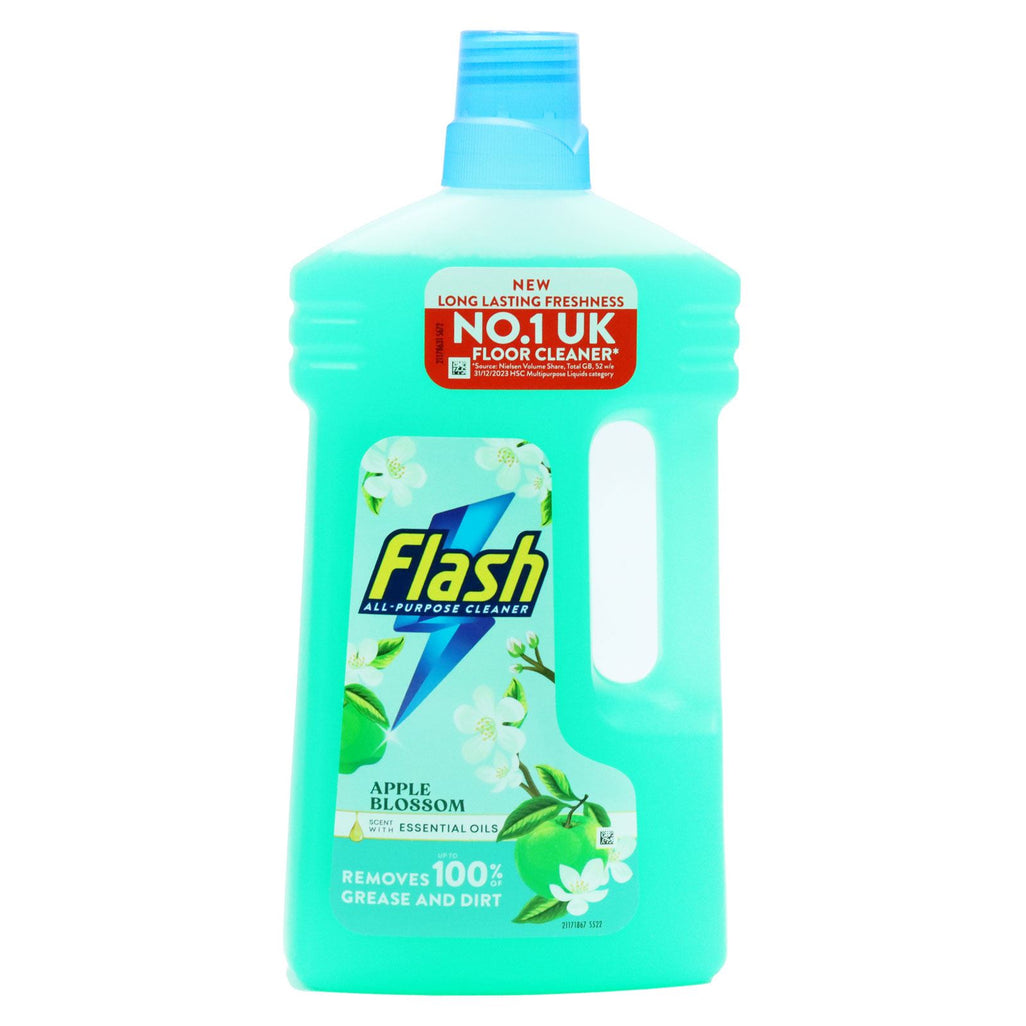 Flash Liquid All Purpose Liquid Cleaner Apple Blossom 1 Litre