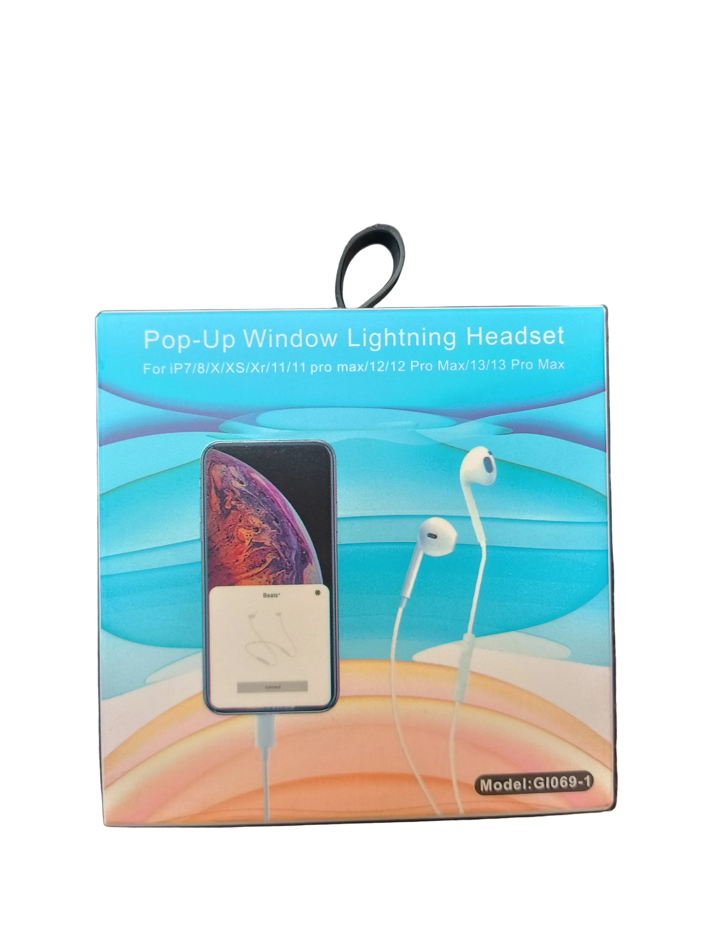 Pop Up Window lightning Earphones