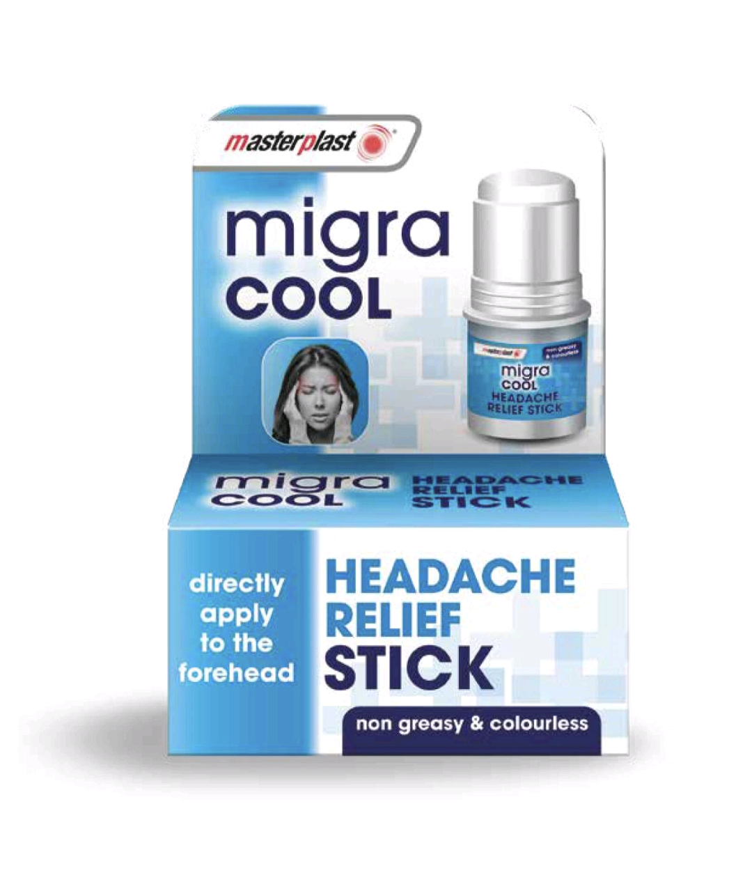 Masterplast Migra Cool Headache Relief Stick 3.6G