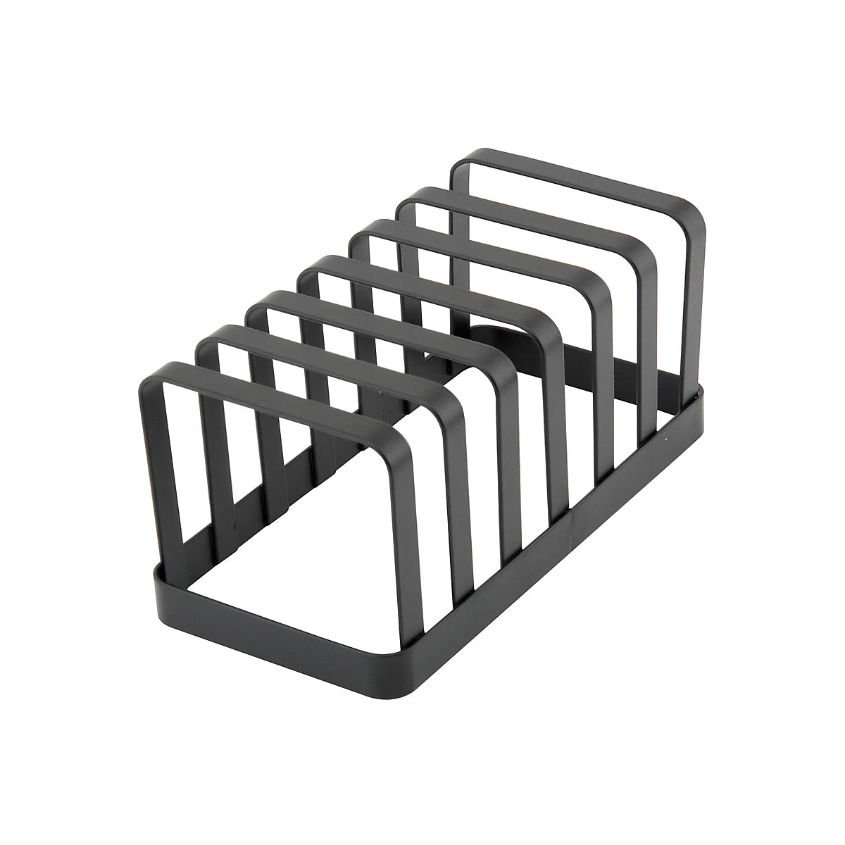 Apollo Flat Iron Toast Rack Black