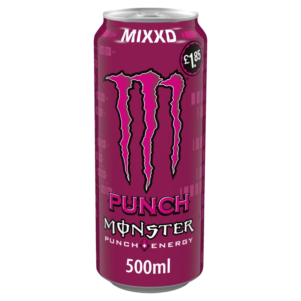 Monster Energy Drink Mixed Punch 500ml PM £1.85 Can