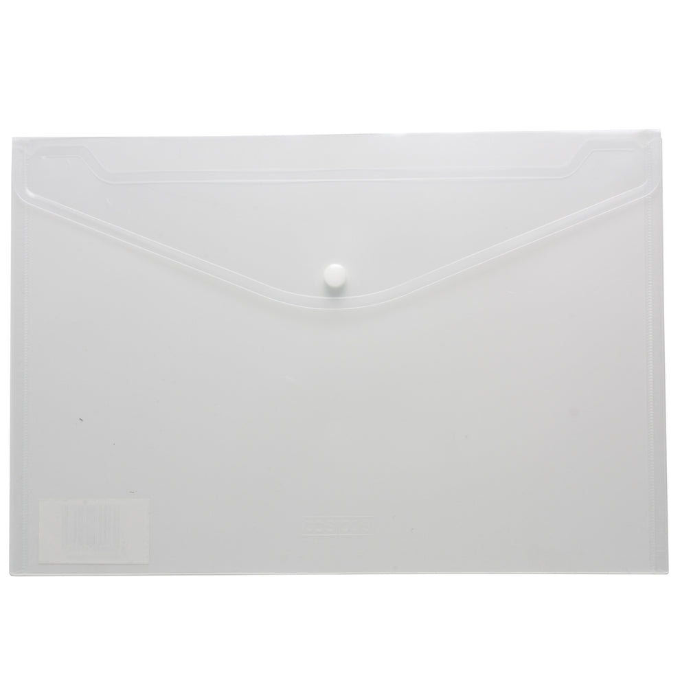 Eco Pack 5 Portefeuilles à Bouton-Pression A4 50% Recyclés
