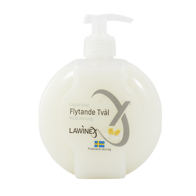 Savon liquide, lait et miel