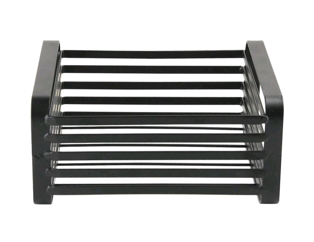 Distributeur de serviettes en métal plat noir Apollo