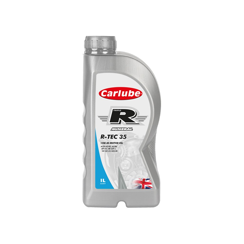 Huile moteur minérale Carlube Triple R KCD001 15W40 1L
