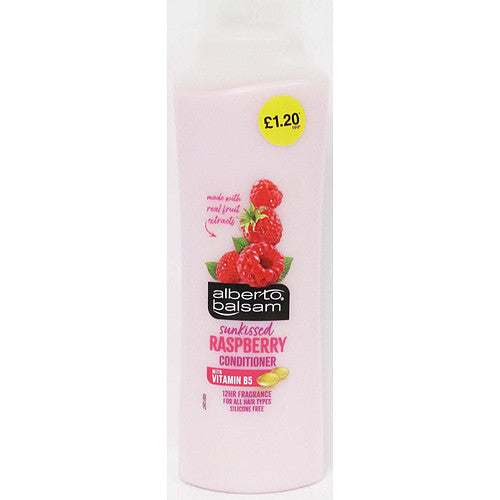 APRÈS-SHAMPOOING ALBERTO BALSAM PARFUM FRAMBOISE AVEC VITAMINE B5 350ml