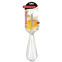 Steelex 12" Stainless Steel Whisk