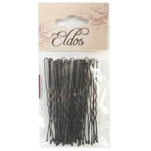 Brown hairpins 76mm.Heavy. 24 Per Bag HMC224