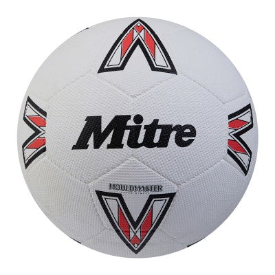 MITRE SUPER DIMPLE FOOTBALL
WHITE / BLK / RED - SZ 5