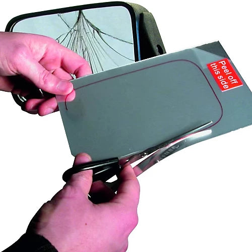 Streetwize Easy Mirror Fix Kit Grande Taille à Découper Rétroviseur Adhésif Brisé
