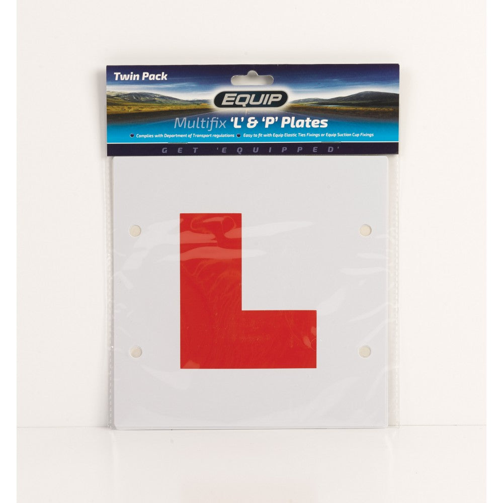 Equip Multifix L & P Plate Twin Pack