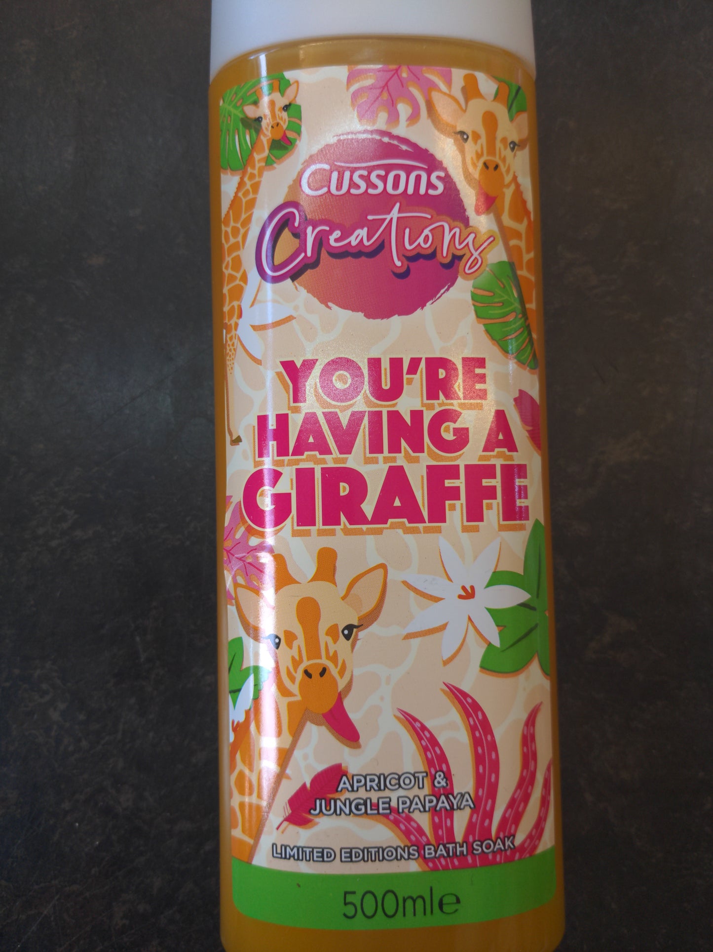 Cussons Creations Apricot & Jungle Papaya Bath Soak 500ml