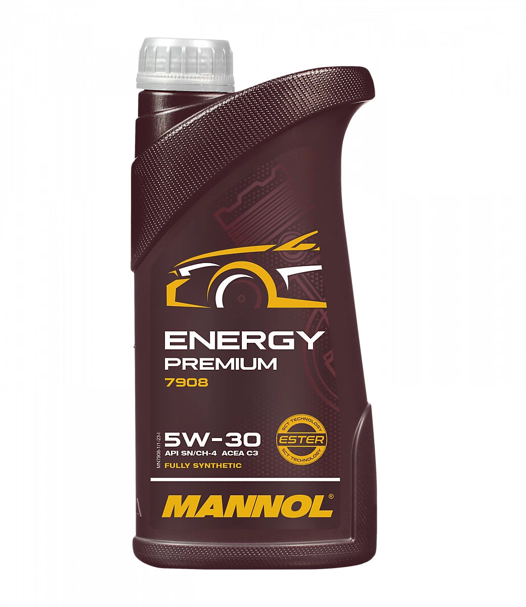 Huile Moteur Synthétique Premium MANNOL Energy 5W-30 1L 7908