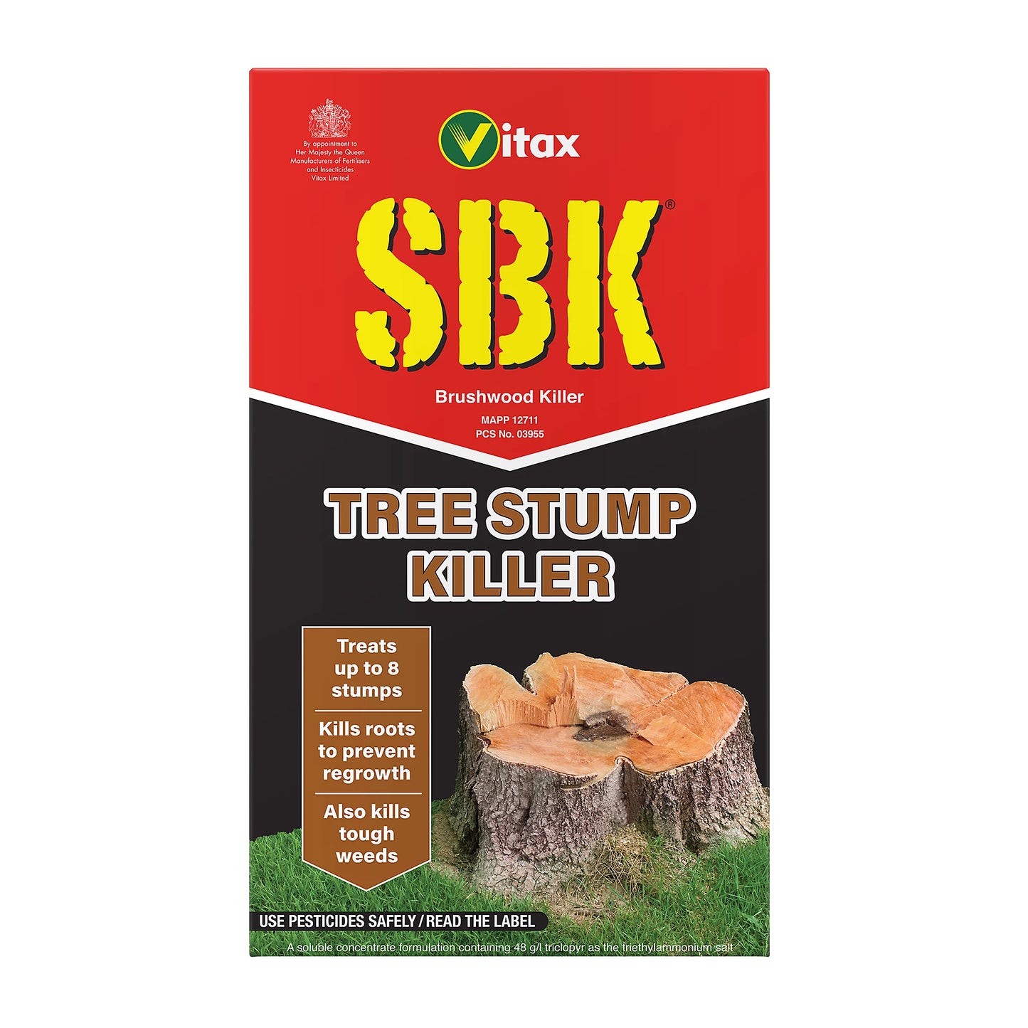 Destructeur de souches concentré SBK Weed control 0,25L