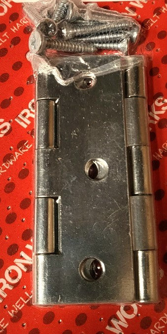 IBH2ZC - 2" Steel Butt Hinge Zinc (Pair)