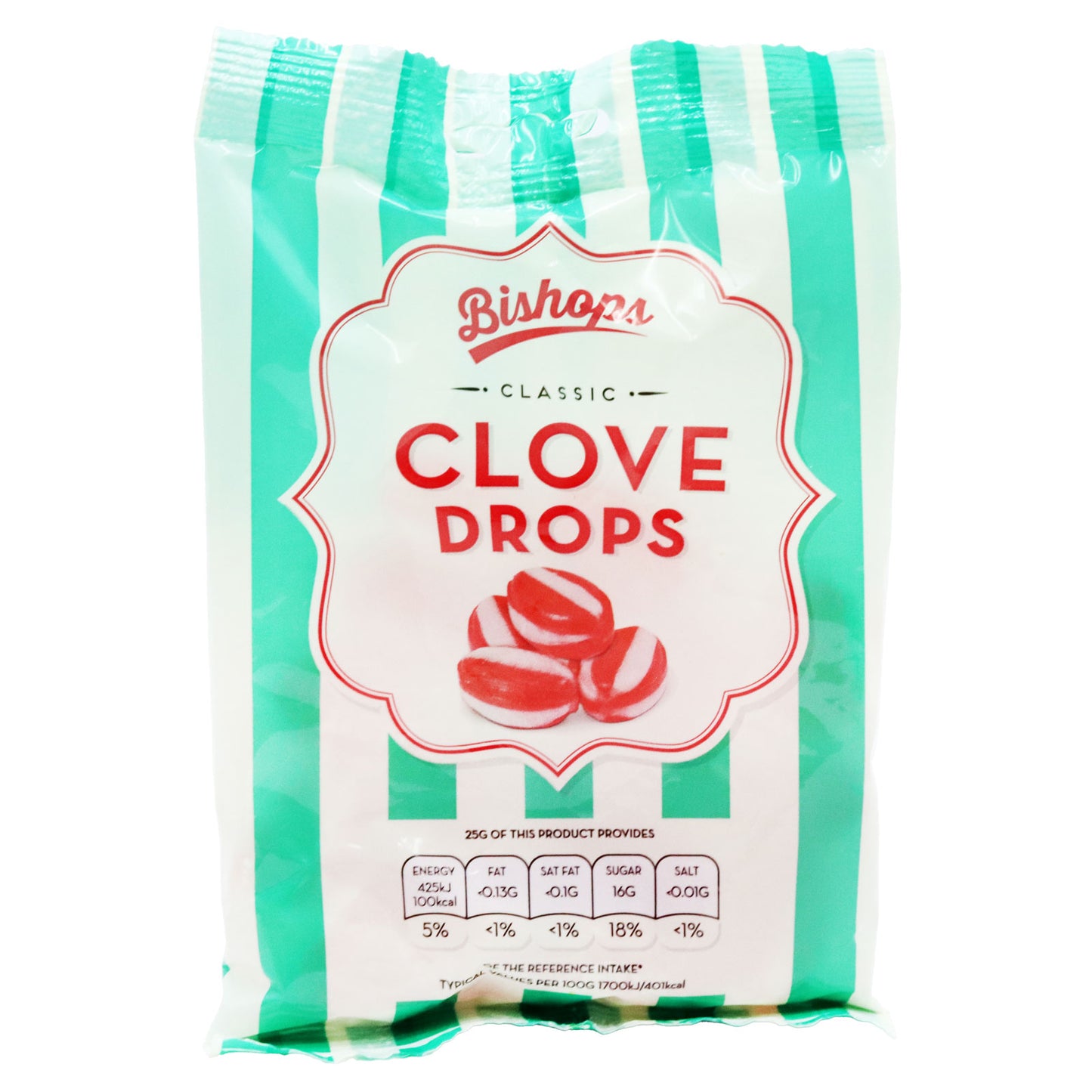 BISHOPS CLOVE DROPS 150g