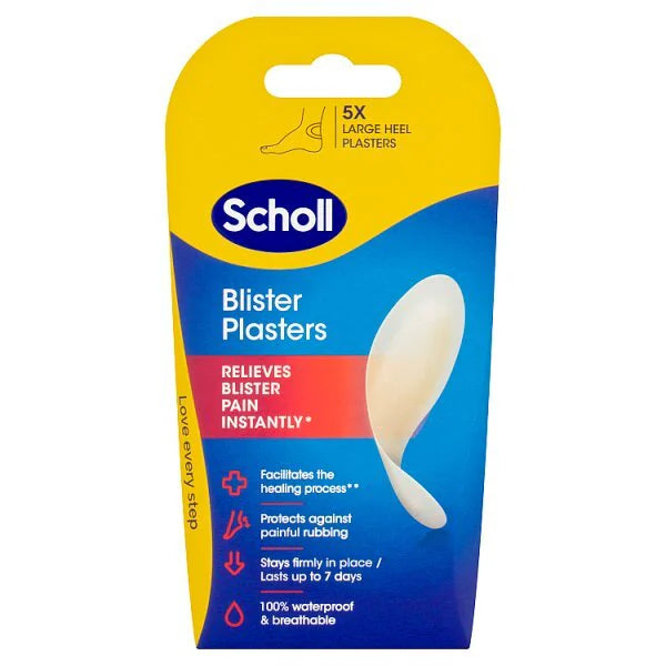 Scholl Large Heel Plasters 5s