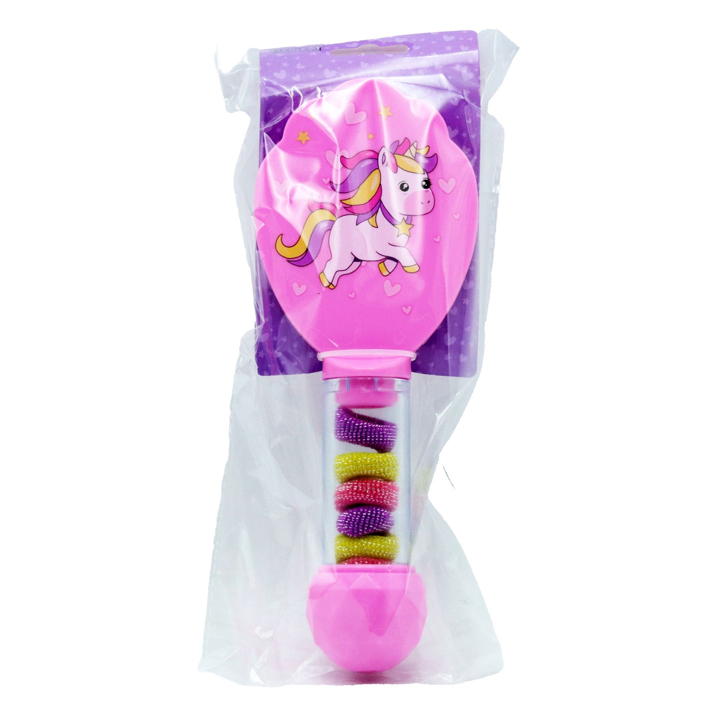 BEAUT CO. HAIR BRUSH UNICORN PRINT