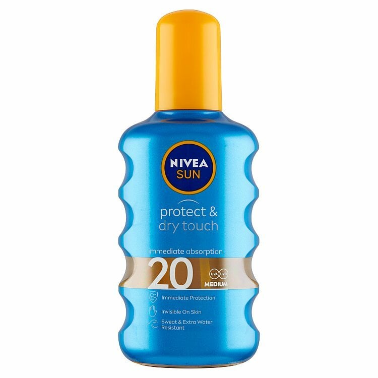 Nivea Protect & Dry touch Invisible 20spf Medium 200ml