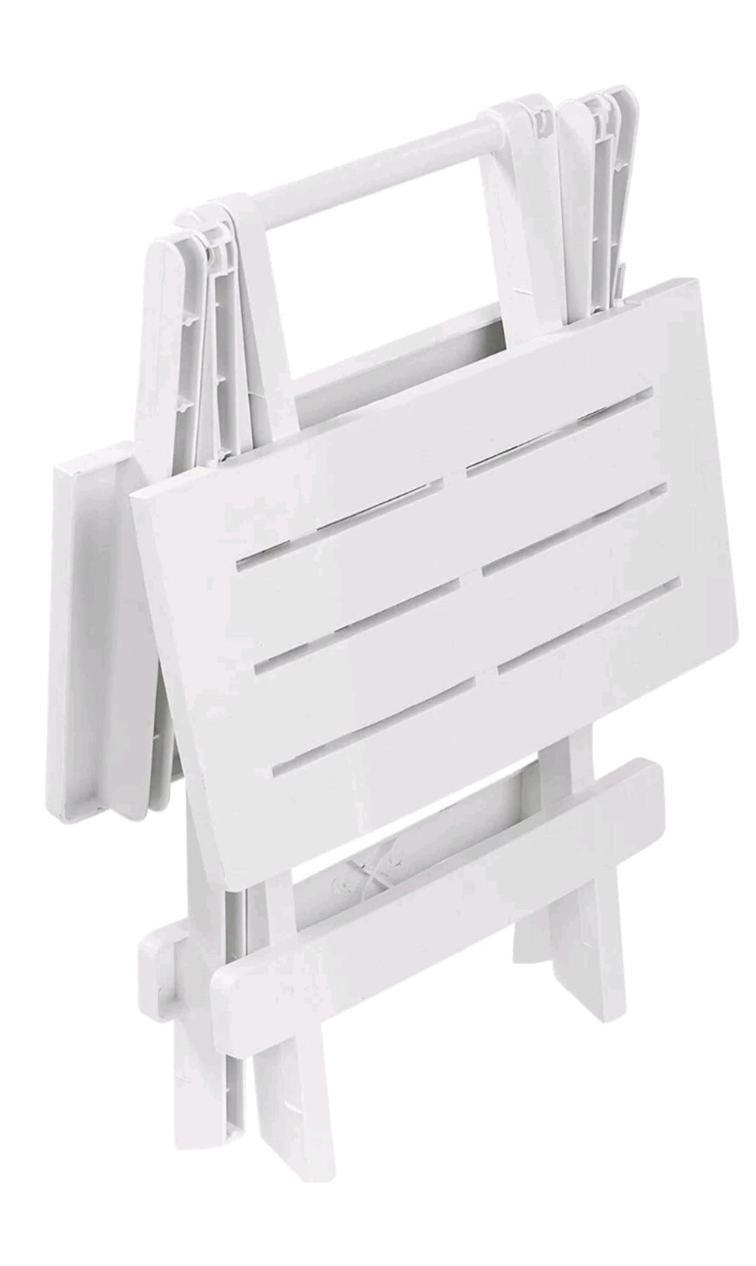 Table pliante en plastique Ipae-progarden ADIGE 44 x 44 x 50 cm - Blanc