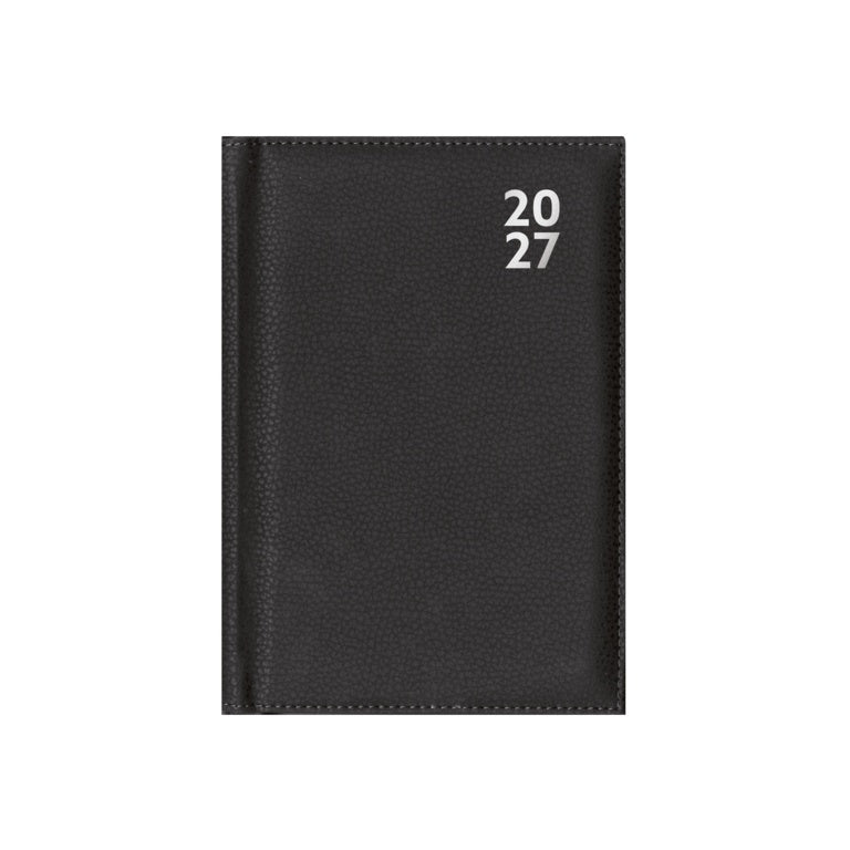 2027 A5 Week Day To Page Premium Diary Assorted Colours