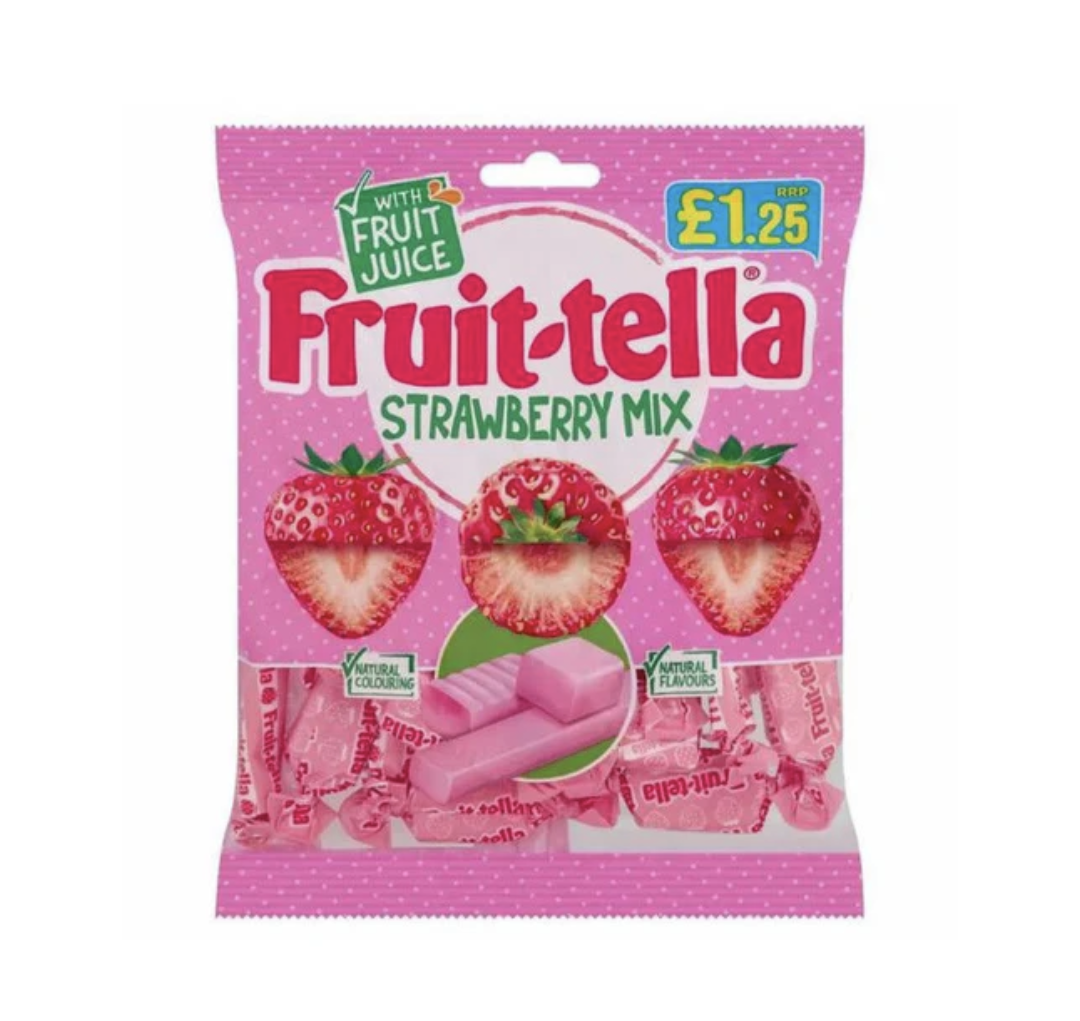 Fruittella Favourites Fraise Juteuse Sachet à Partager 135g 1,25 £