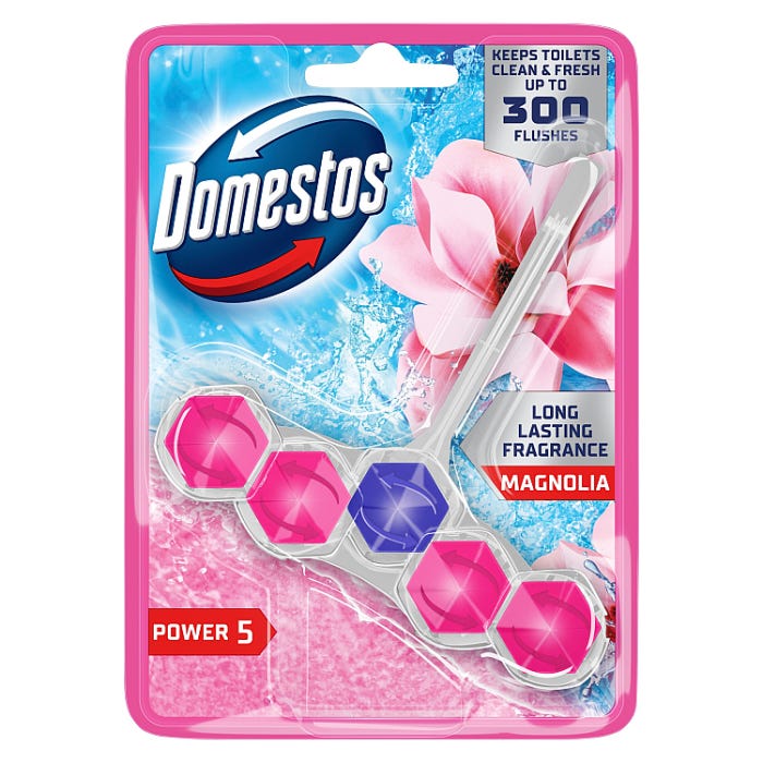 Domestos Power 5 Bloc WC Magnolia, 50g