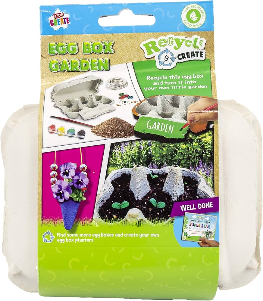 Egg box garden