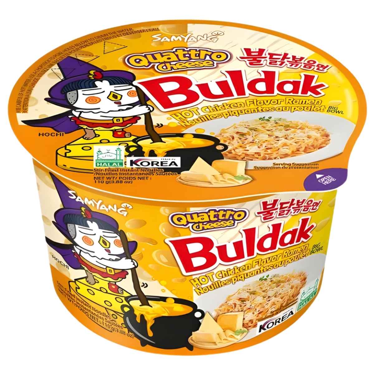Samyang - Buldak Quattro Cheese Hot Chicken Flavour Ramen - 110g