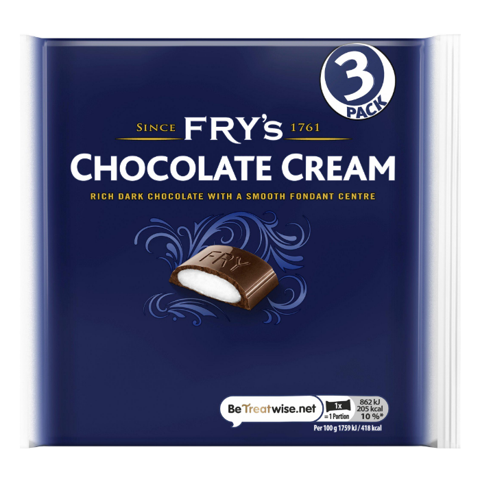 Fry's Chocolate Cream 3 pack