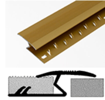 PROFIL DE JONCTION DE TAPIS EN Z 900mm ARGENT