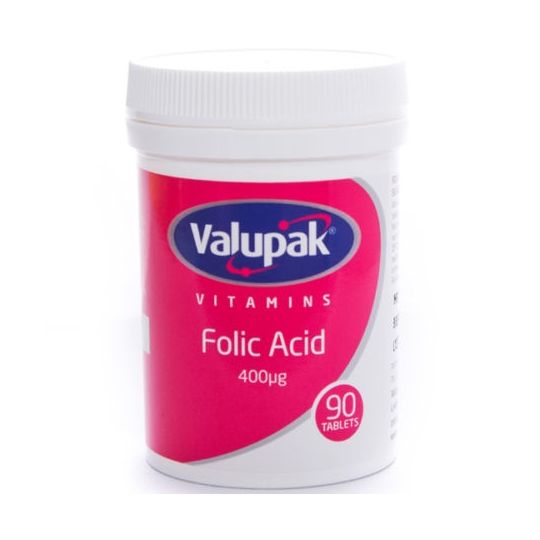 Valupak Acide Folique 400iu Comprimés 90