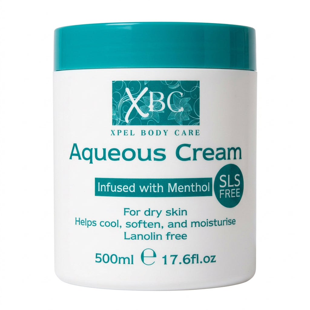 XBC Aqueous Cream infused with Menthol