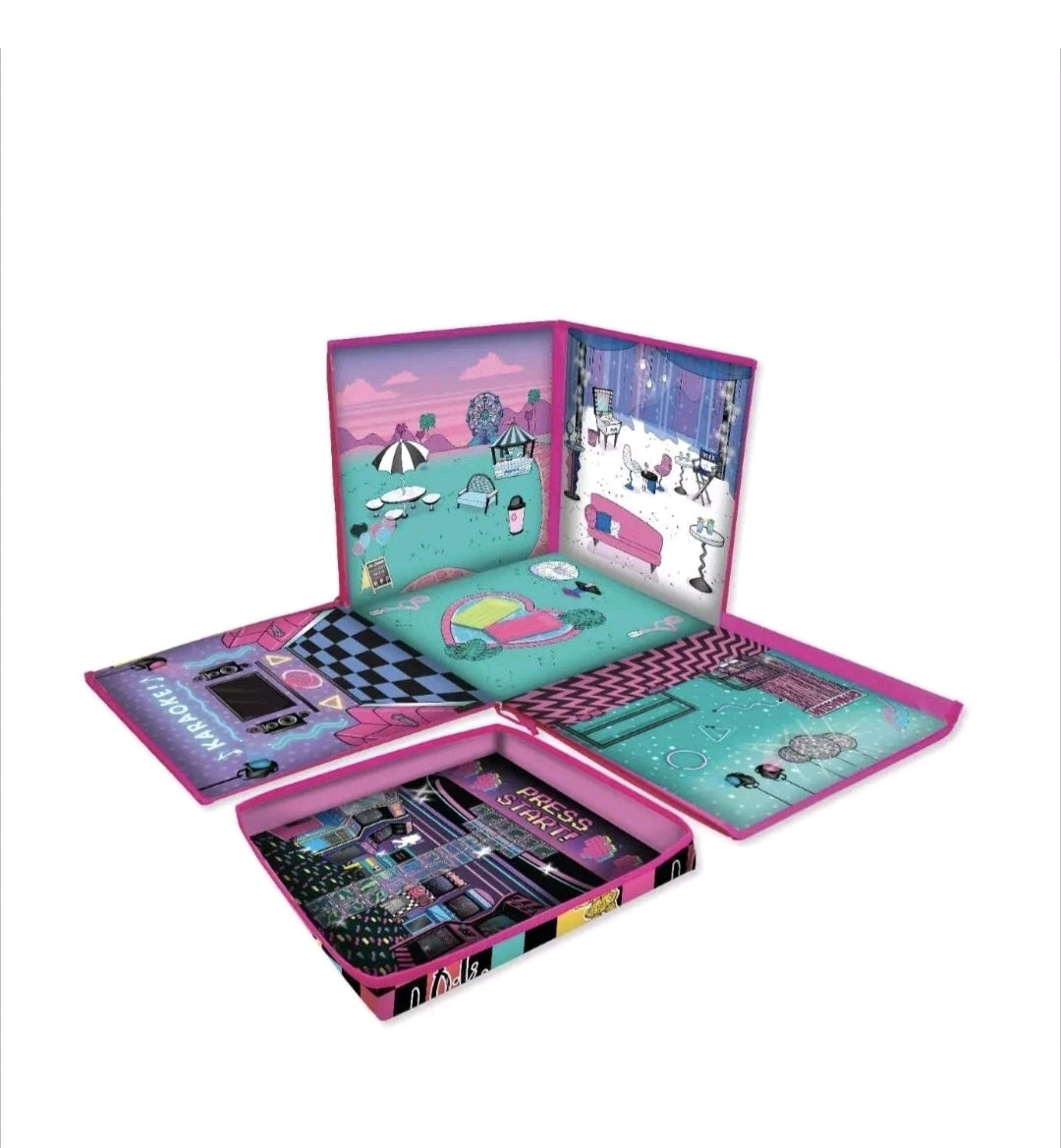 L.O.L. Surprise! Children's Fun Dolls House Storage Box and Playmat Activity